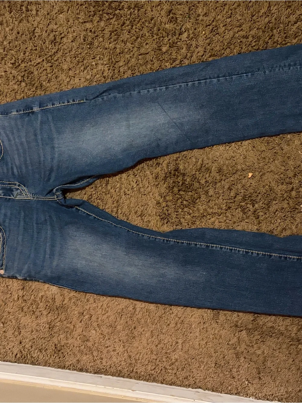 Classic men's Blue Stretch Skinny Jeans